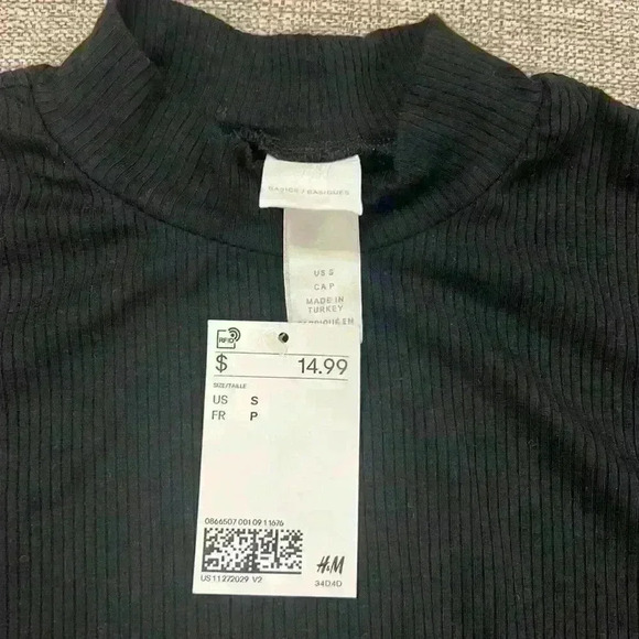 NWT H&M Ribbed Turtleneck - Picture 5 of 5
